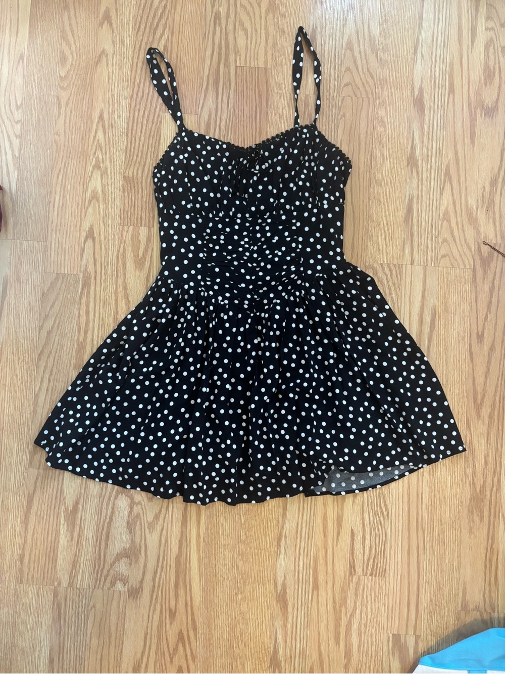 wild fable Black and White Polka Dot Sundress